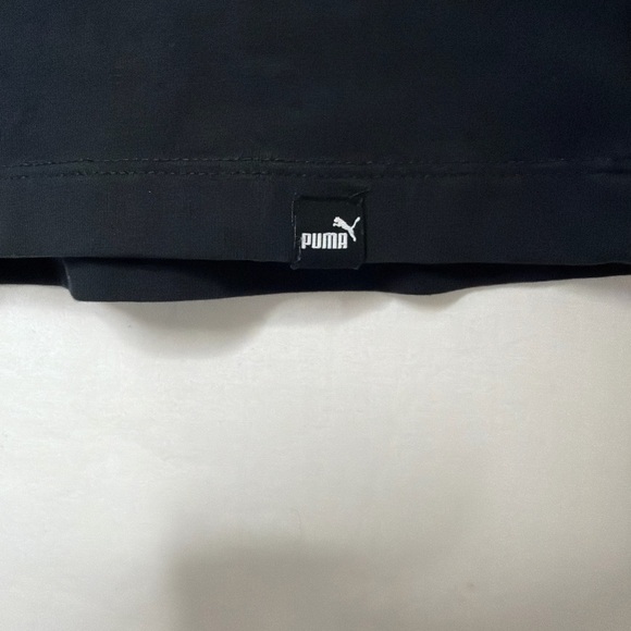 PUMA Black Logo T-Shirt Dress Women’s Medium Cotton Stretch Casual(E18)& - Picture 5 of 8